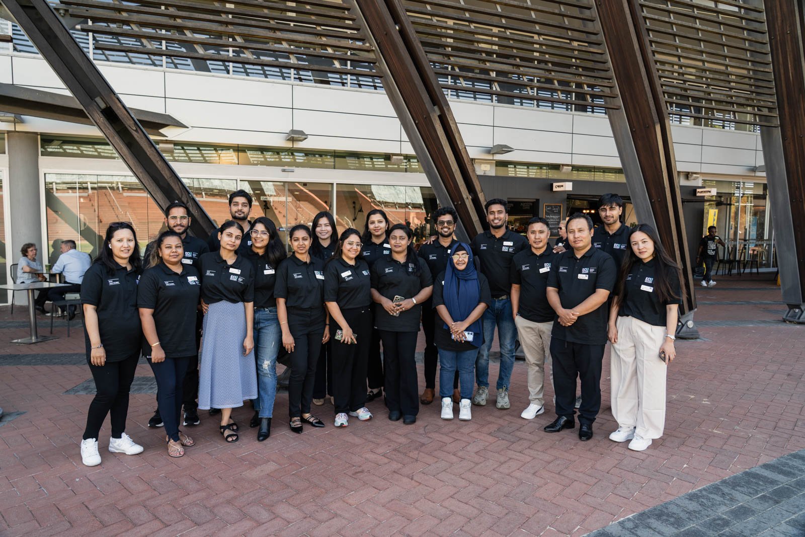 Photography coverage of a student-focused event by Edith Cowan University's Tax Clinic.
