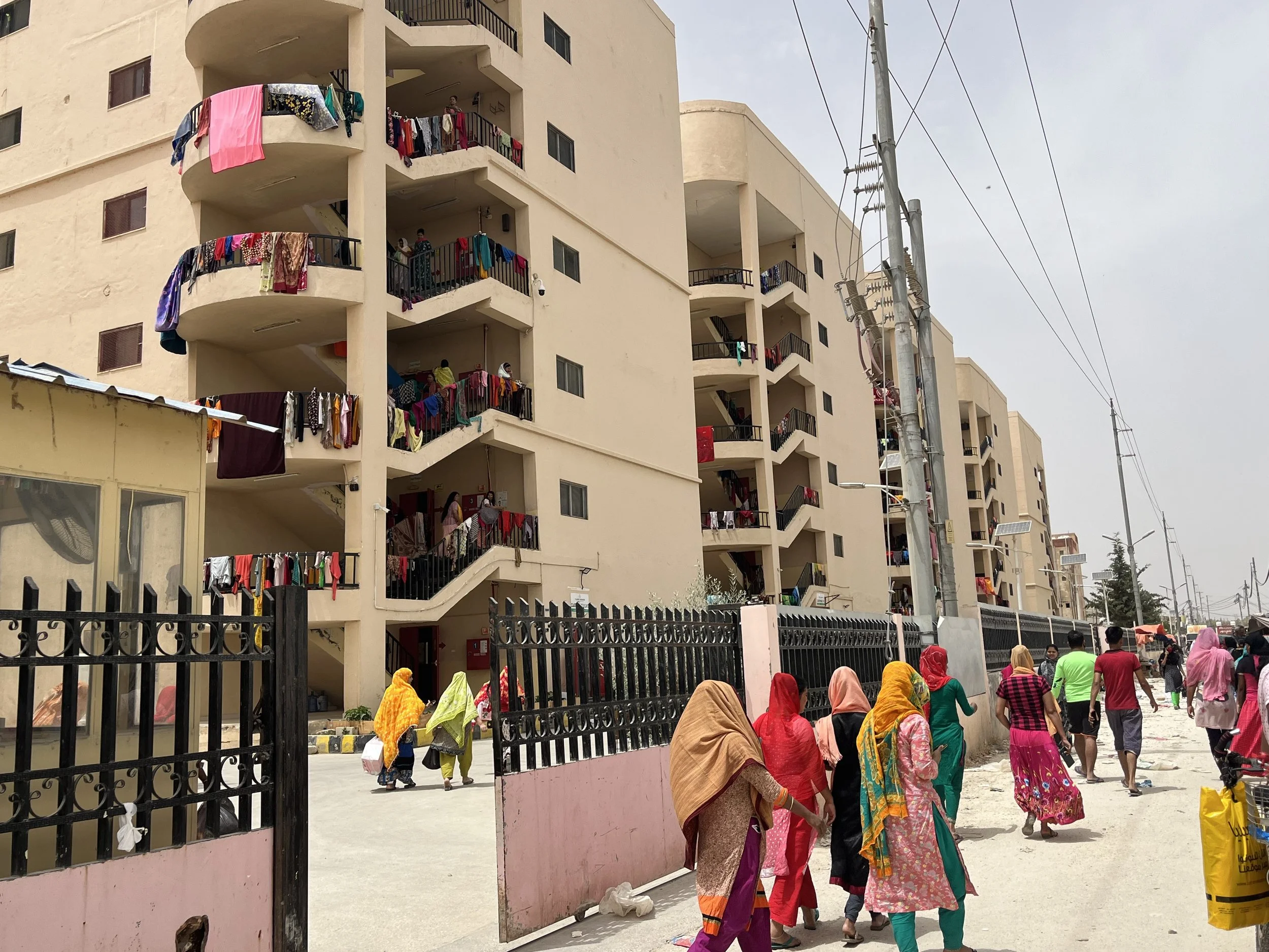  75% of garment workers in Jordan are migrant workers, and 25% are Jordanian, a quota imposed by the Ministry of Labour since 2012. The vast majority of workers come from South Asia, most importantly Bangladesh and India, and over 70% of workers in t