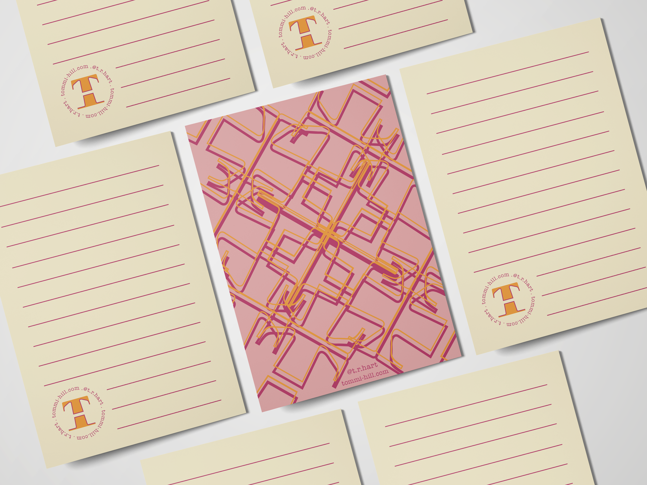 Tommi Hill Branded Note Pad