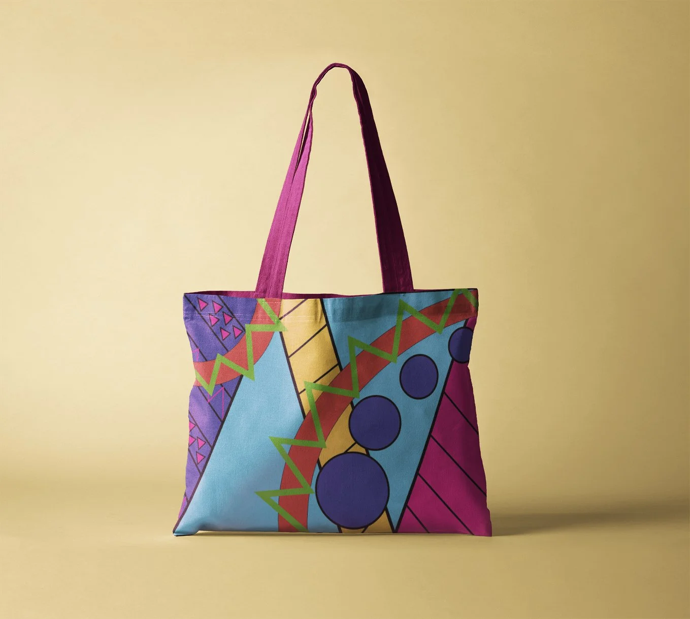 Tote Design Inspired By Camille Walala