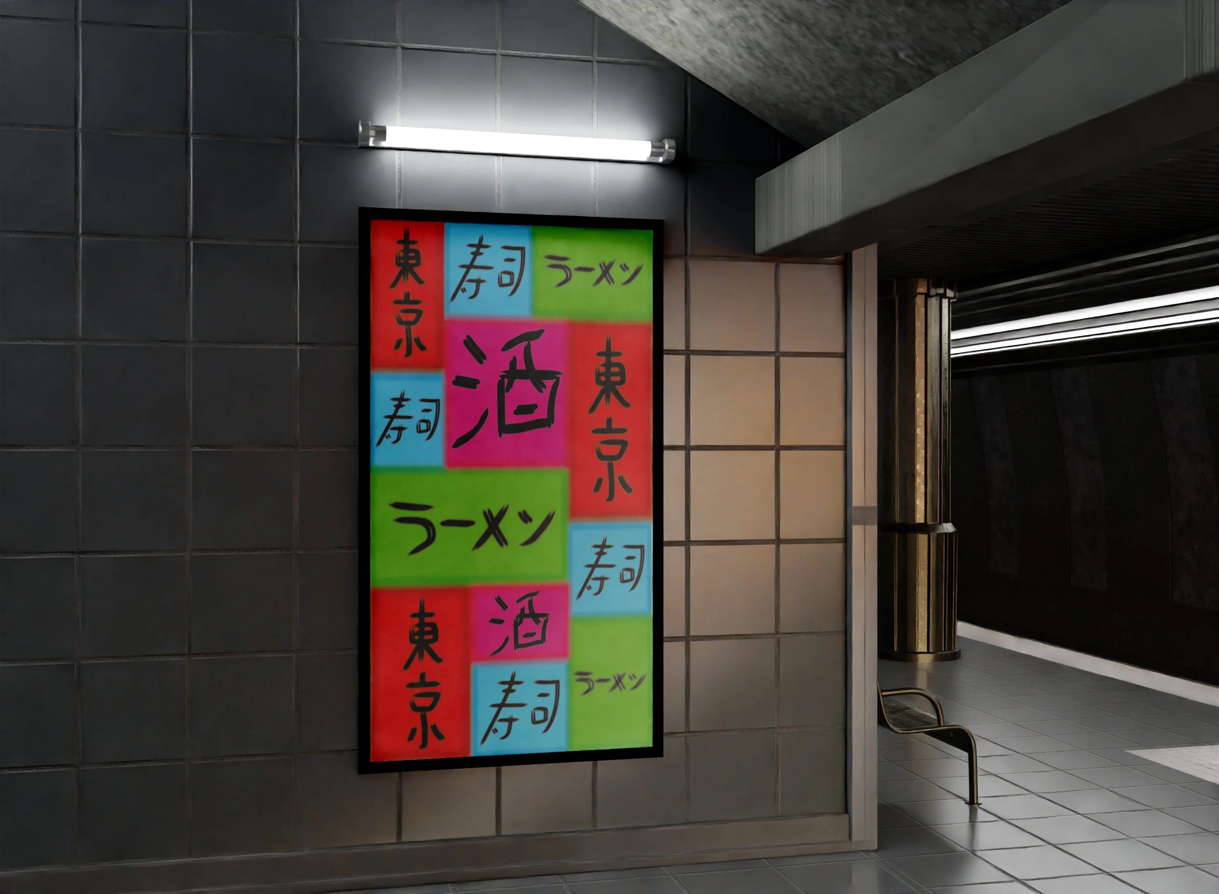 Tokyo Poster Avertisment