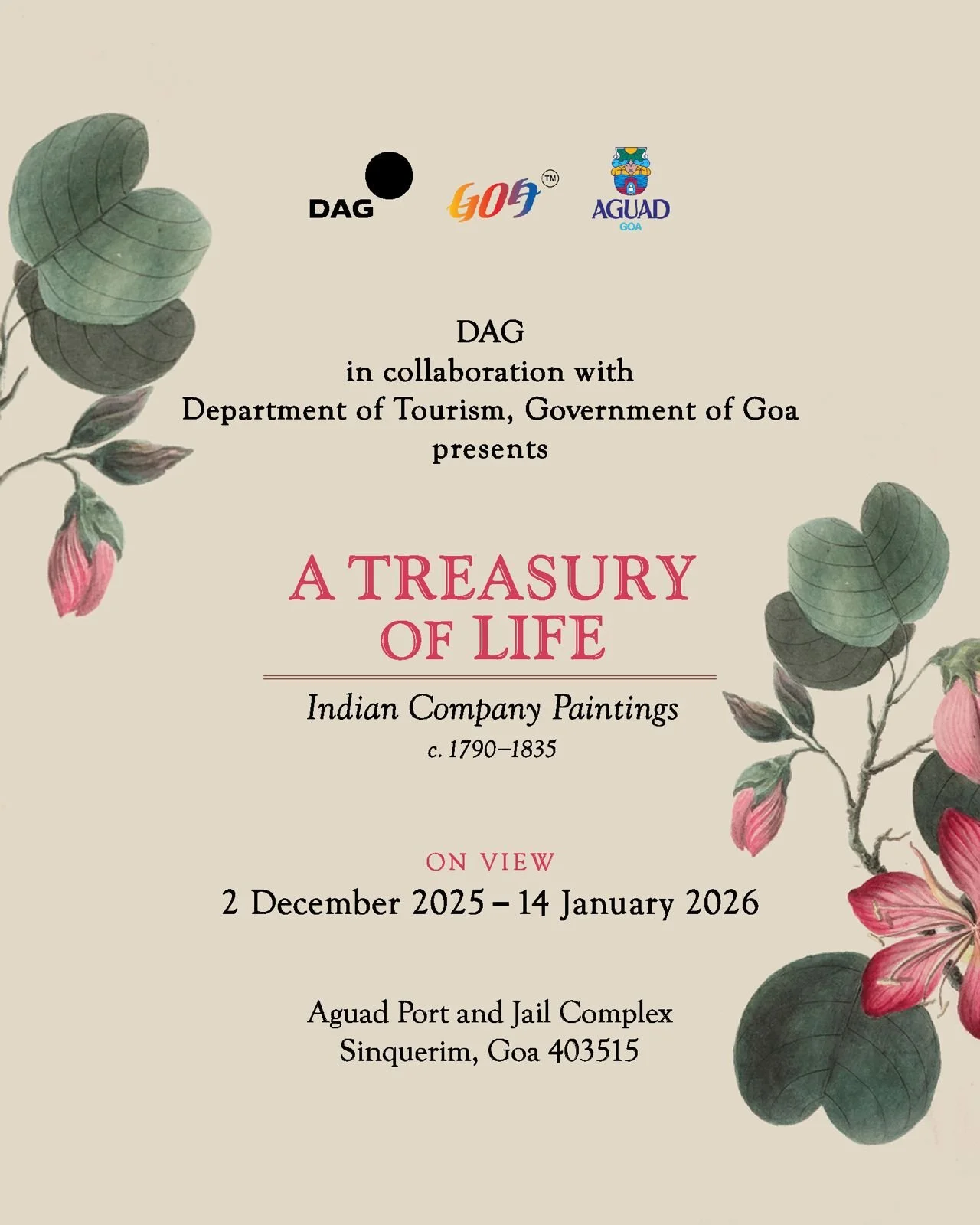 DAG presents A Treasury of Life - Indian Company Paintings