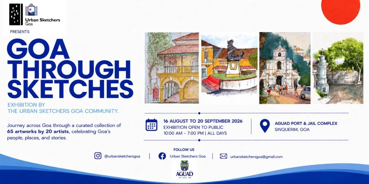 Goa Through Sketches by Urban Sketchers Goa