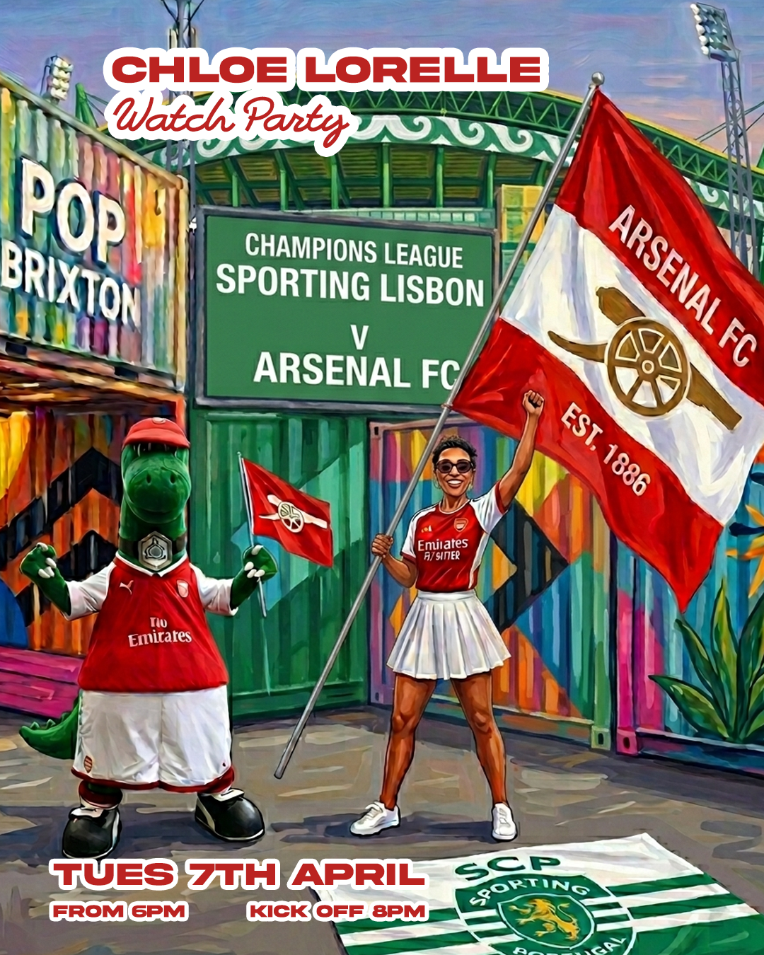 Champions League Watch Party - Hosted By Chloe Lorelle