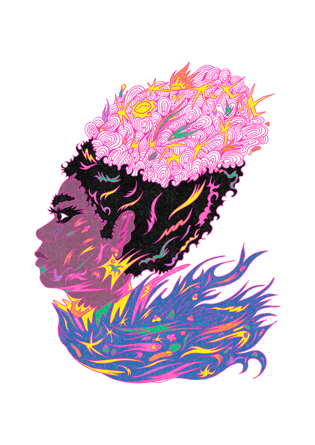 Auto-portrait #1 - Print A4