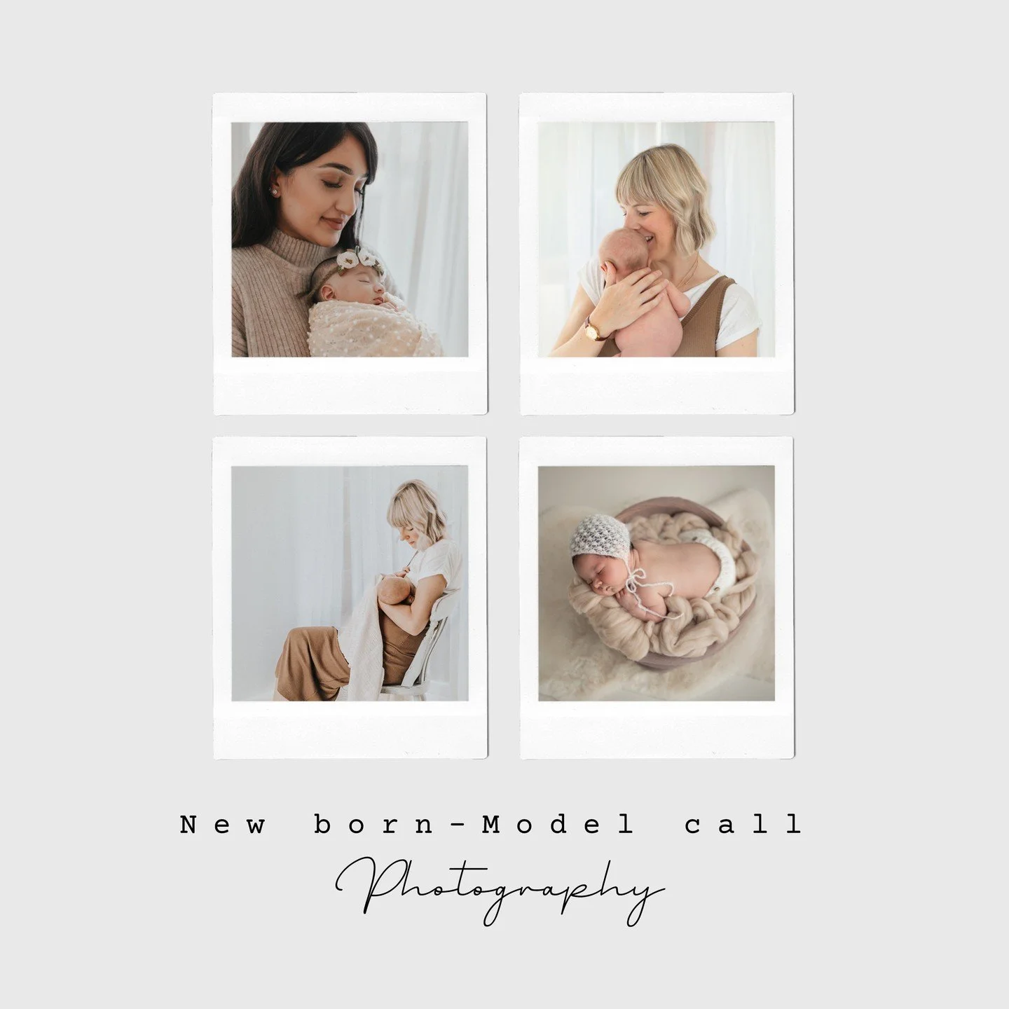 ✨ Model Call: Newborn &amp; Family Session ✨

I&rsquo;m looking for a baby born between 13th&ndash;22nd February and their mum (and possibly dad!) to take part in a studio session at Tring Road, Aylesbury.

📸 What you&rsquo;ll receive:
&bull;⁠ ⁠10 f