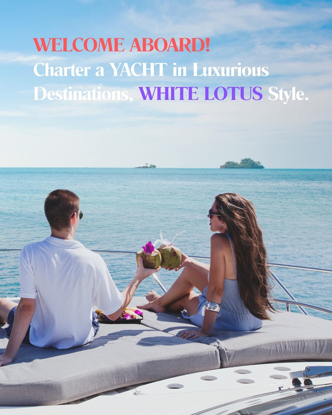 Summer = Boating Season!
Ready to set sail? We can help you charter a yacht anywhere in the world. Whether you&rsquo;re planning on island-hopping in Greece, exploring the Amalfi Coast, or cruising the Caribbean, we can make it happen. 

Read on to l