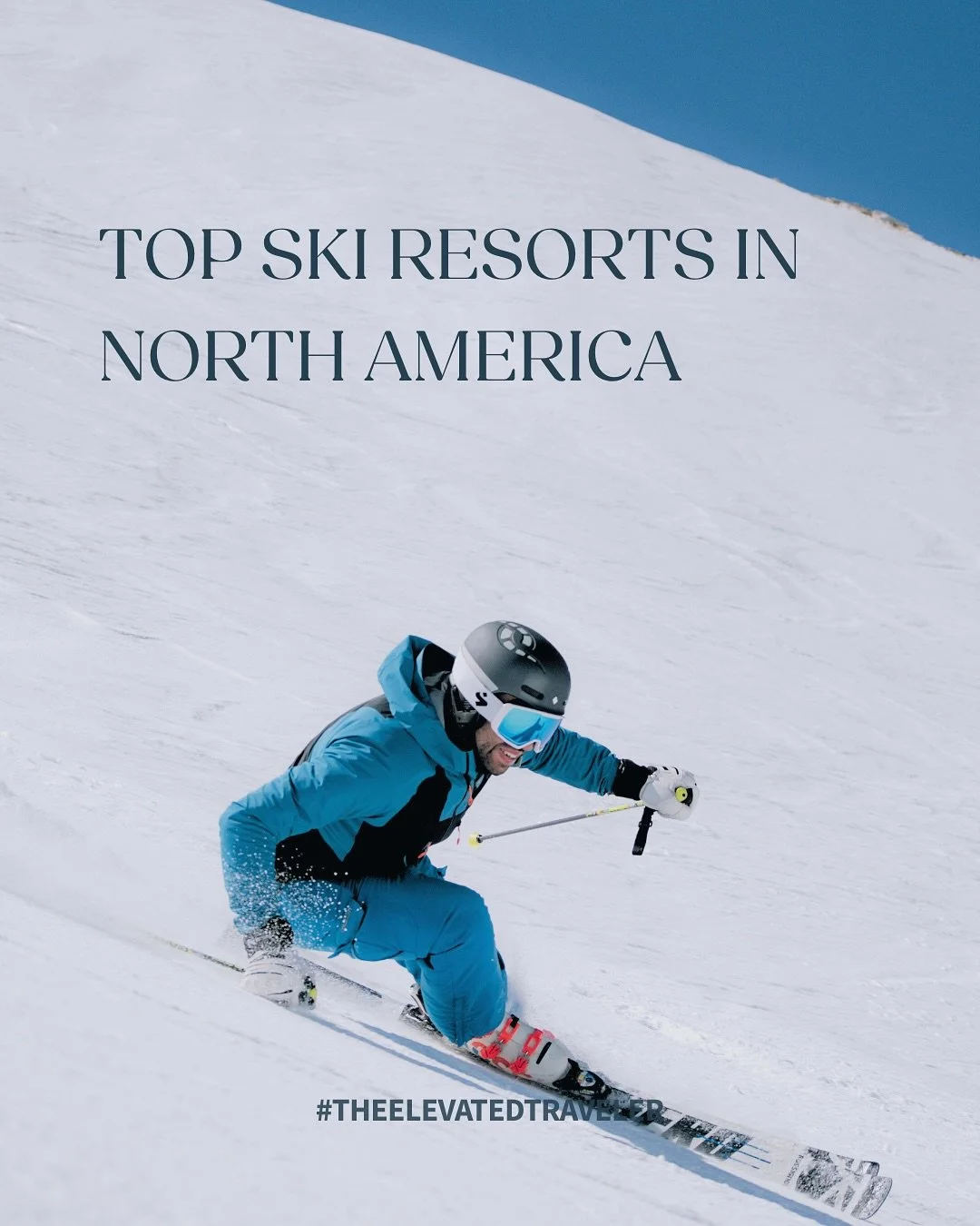 Ski Season Is Finally Here 
Winter is calling &mdash; and it&rsquo;s time to hit the slopes. Whether you&rsquo;re chasing fresh powder, cozy apr&egrave;s-ski vibes, or stunning mountain views, North America has some of the best resorts in the world.
