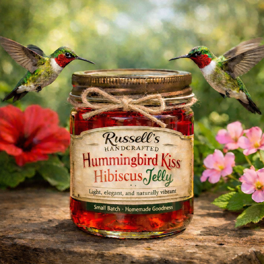 Hummingbird Kiss Hibiscus Jelly
