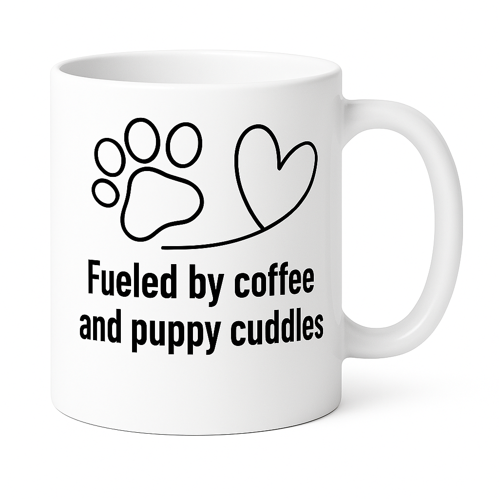 fueled by coffee and puppy cuddles mug 1.png