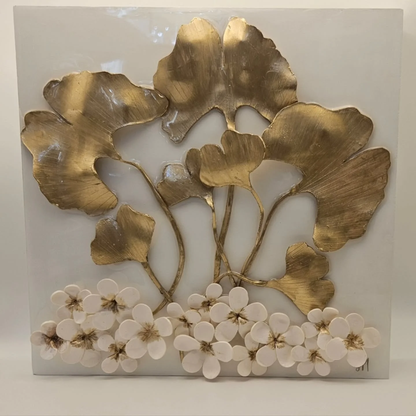 These pretty Gingko leaves are all packaged up and heading to their new home in Florida.  Safe travels!