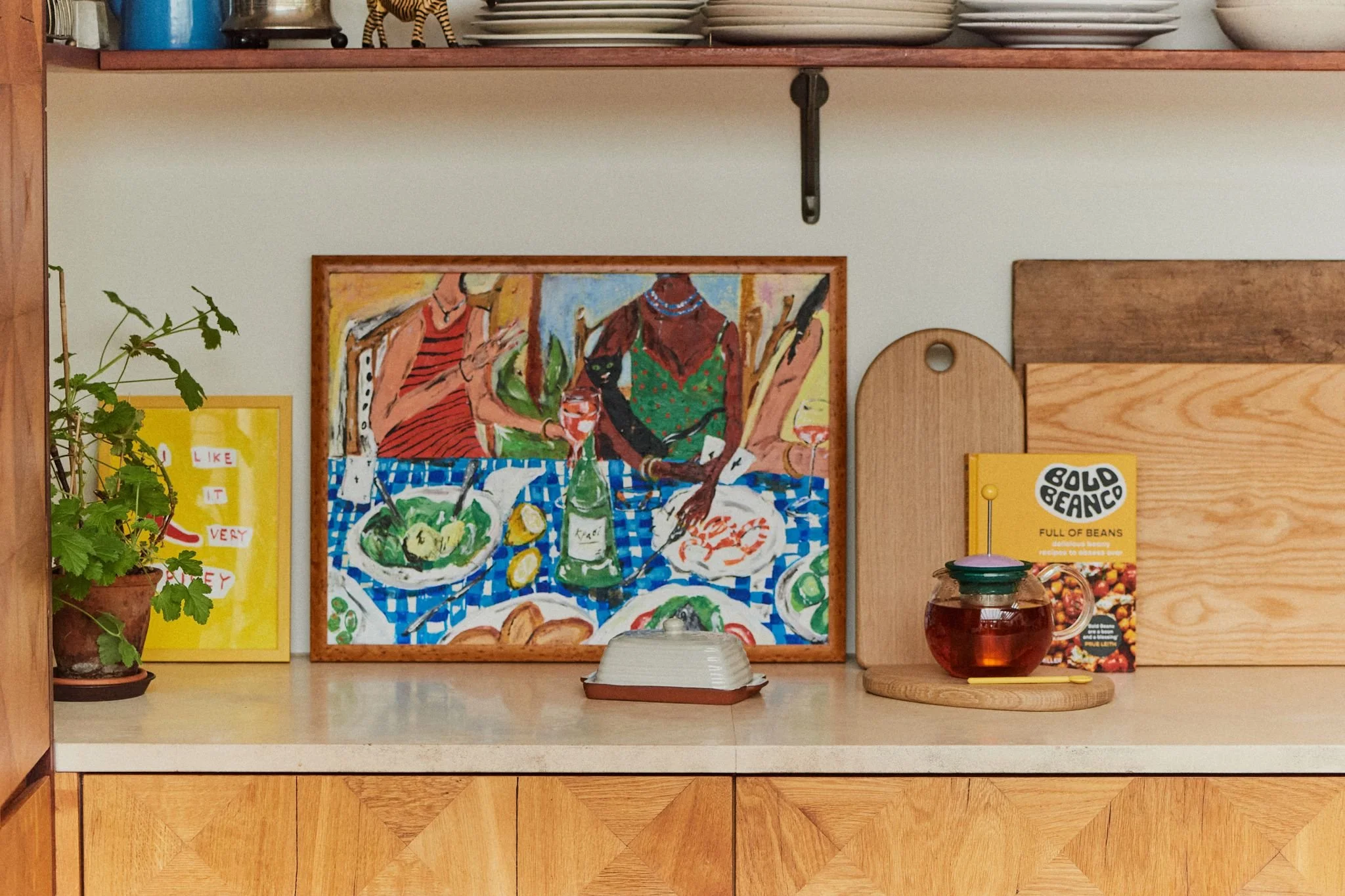 A Warm European Lunch Original