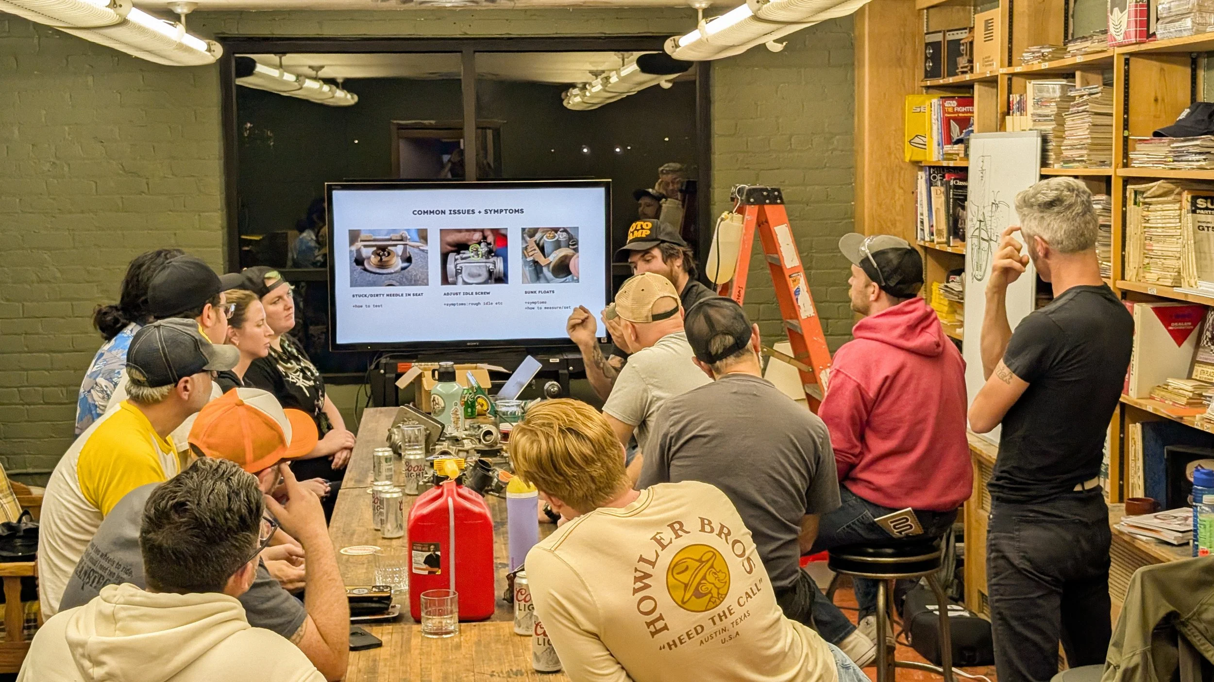 MOTORCYCLE FORK REBUILD CLASS