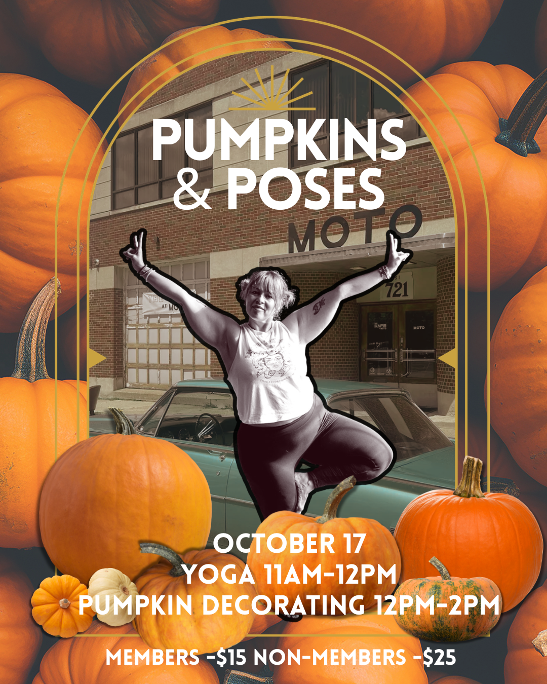 PUMPKINS AND POSES