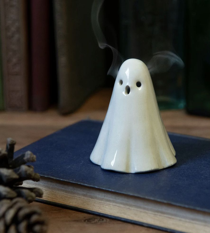Ghost Ceramic Incense Burner