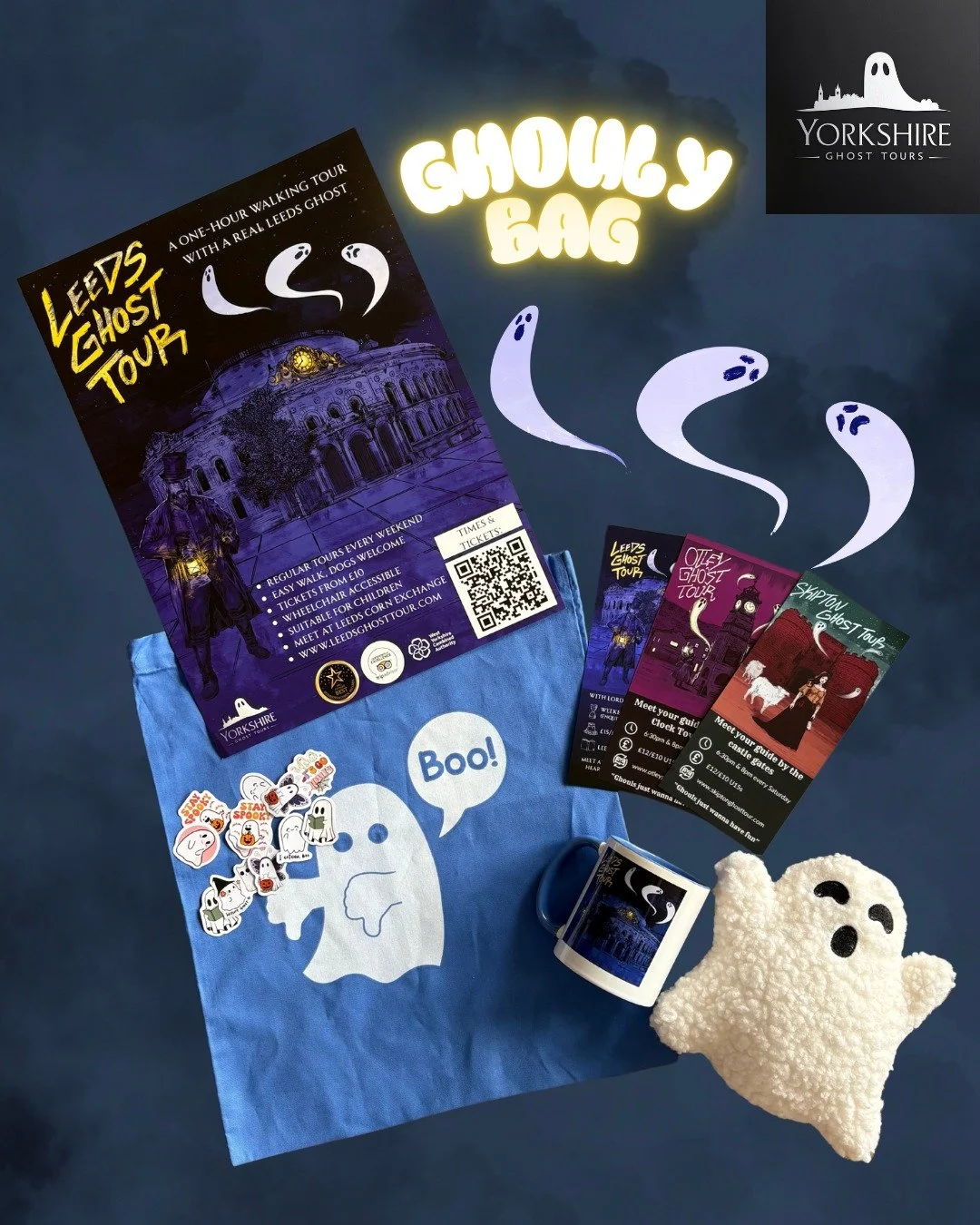 The all-new Leeds Ghost Tour launches tonight! But who will be winning the ghouly bag? 👻

Book your tickets now (for any of our Leeds tours) to be in with a chance of being selected! Use SOCIAL10 for a discount ✨

#leedsghosttour #yorkshiretravel #t
