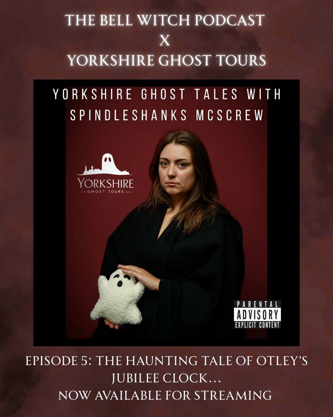 Happy new year - lend us your ear! We've a story to tell you that you DON'T want to hear...

But we know you'll join us for it anyway. 🤍

We have joined up with the wonderful @the_bell_witch_podcast once again to bring some Yorkshire spirit to the p