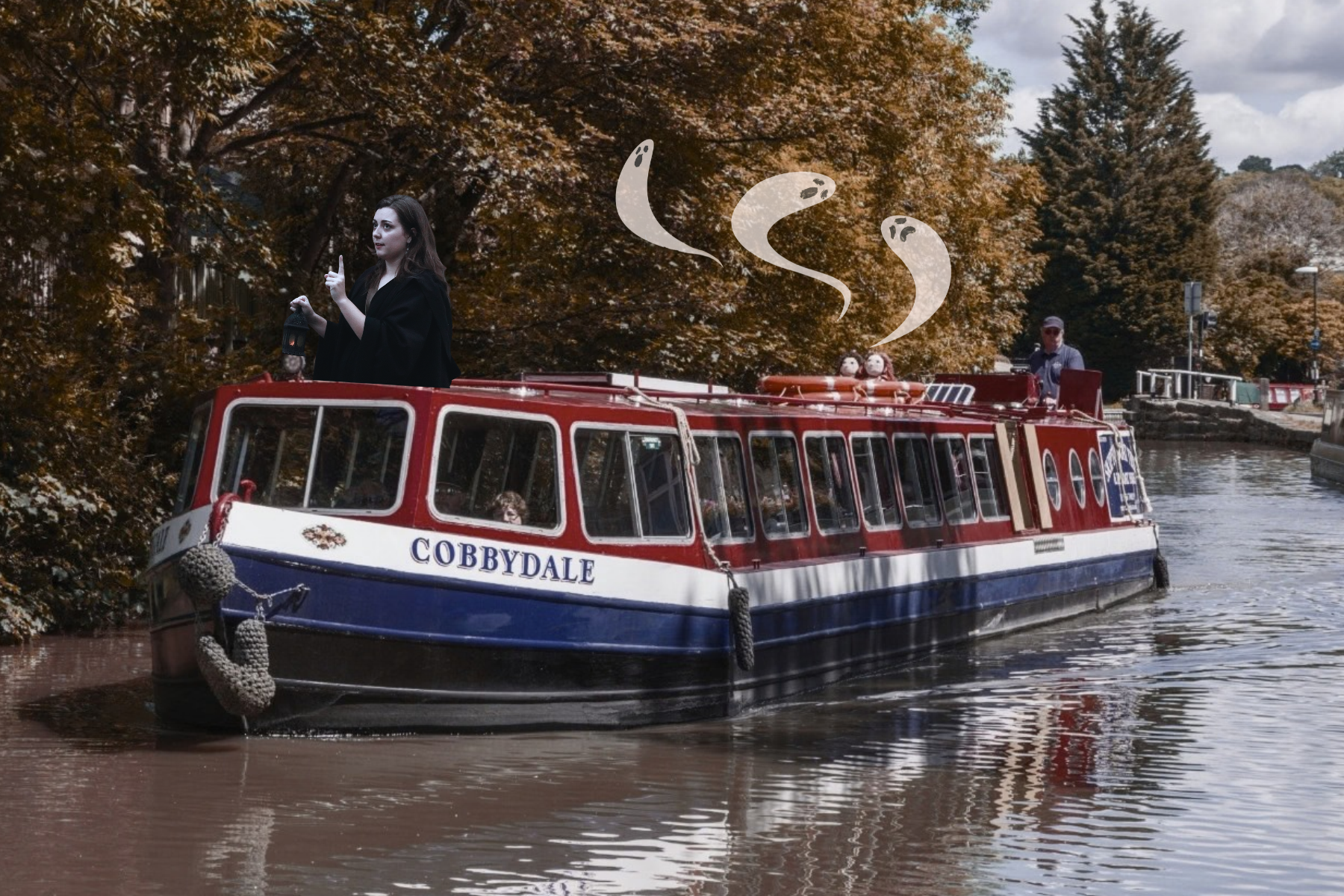 All aboard the all-new Skipton Ghost Cruise!