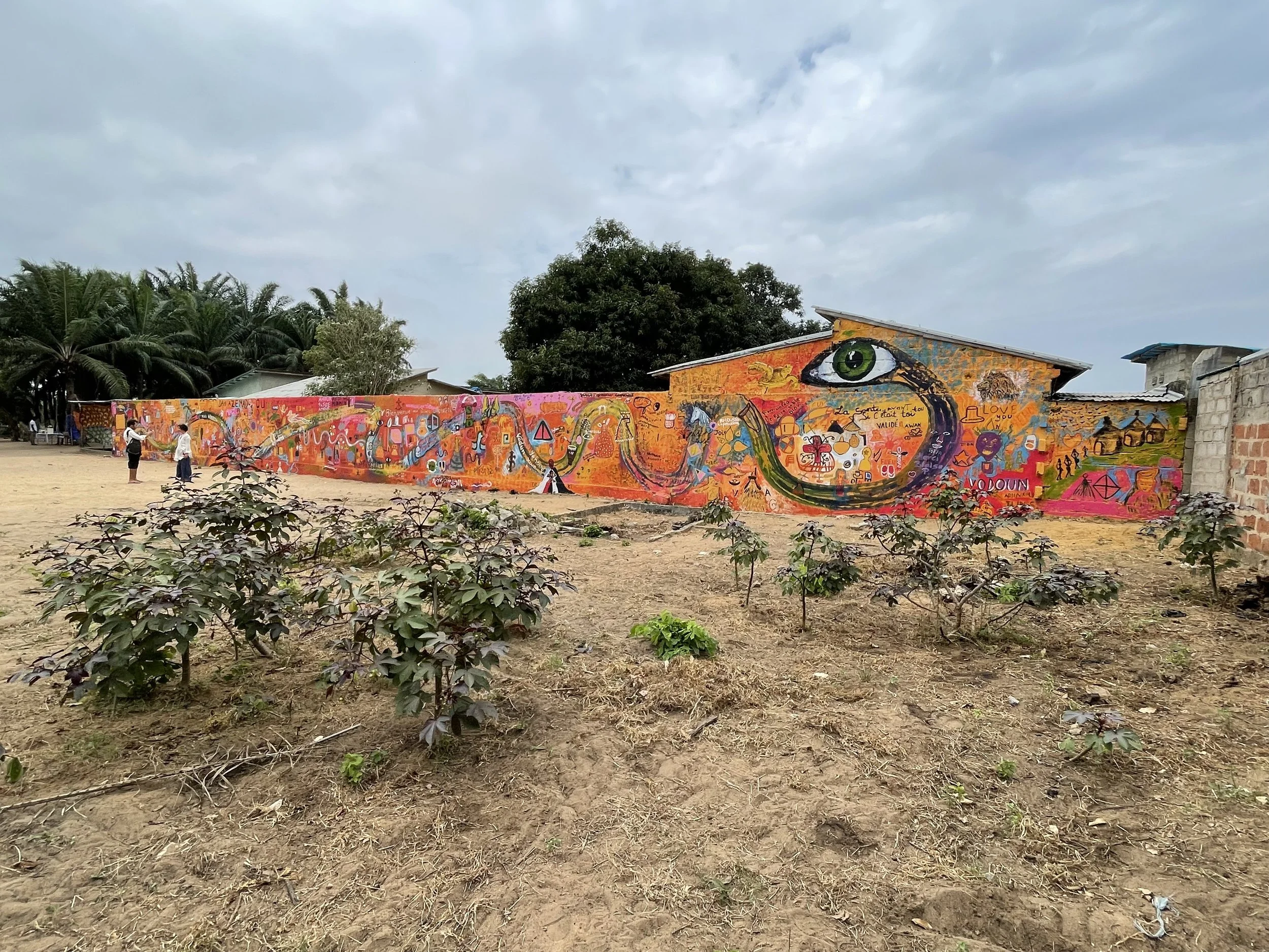 fresque des ateliers partage