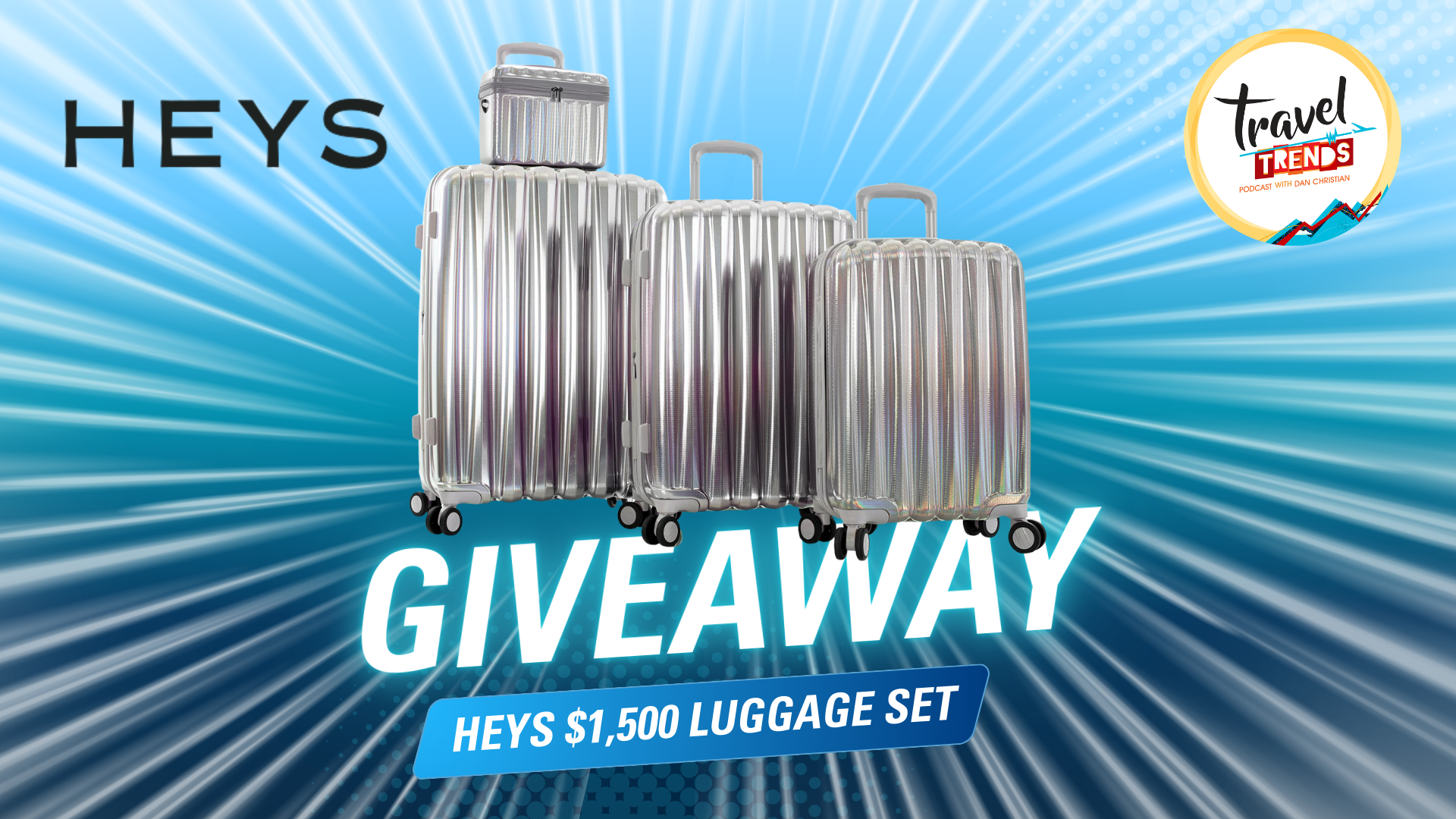 Post a Season 6 Highlight: Be Entered to Win a $1,500 Heys Astro Luggage Set!