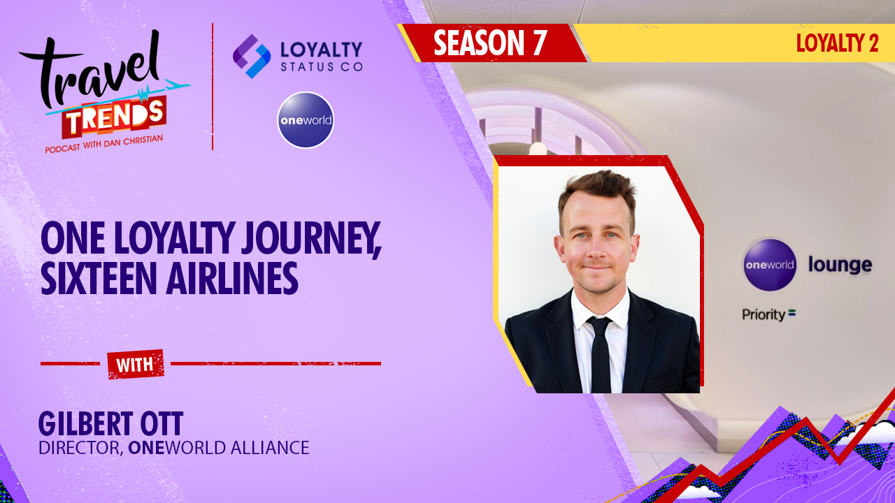 S7/E16 One Loyalty Journey, Sixteen Airlines with oneworld Alliance