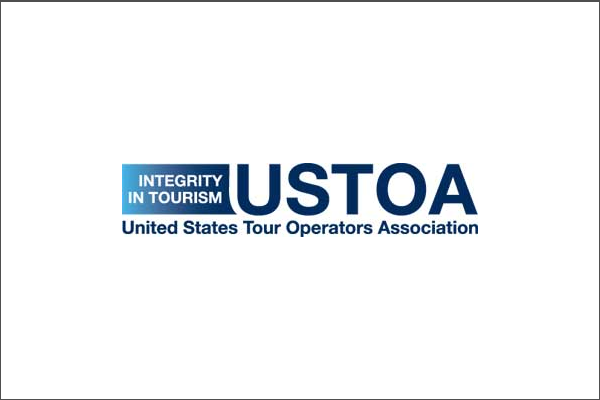 Logo of USTOA - United States Tour Operators Association, with the tagline Integrity in Tourism