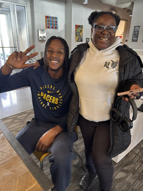 Myles Turner Outreach visit — Outreach
