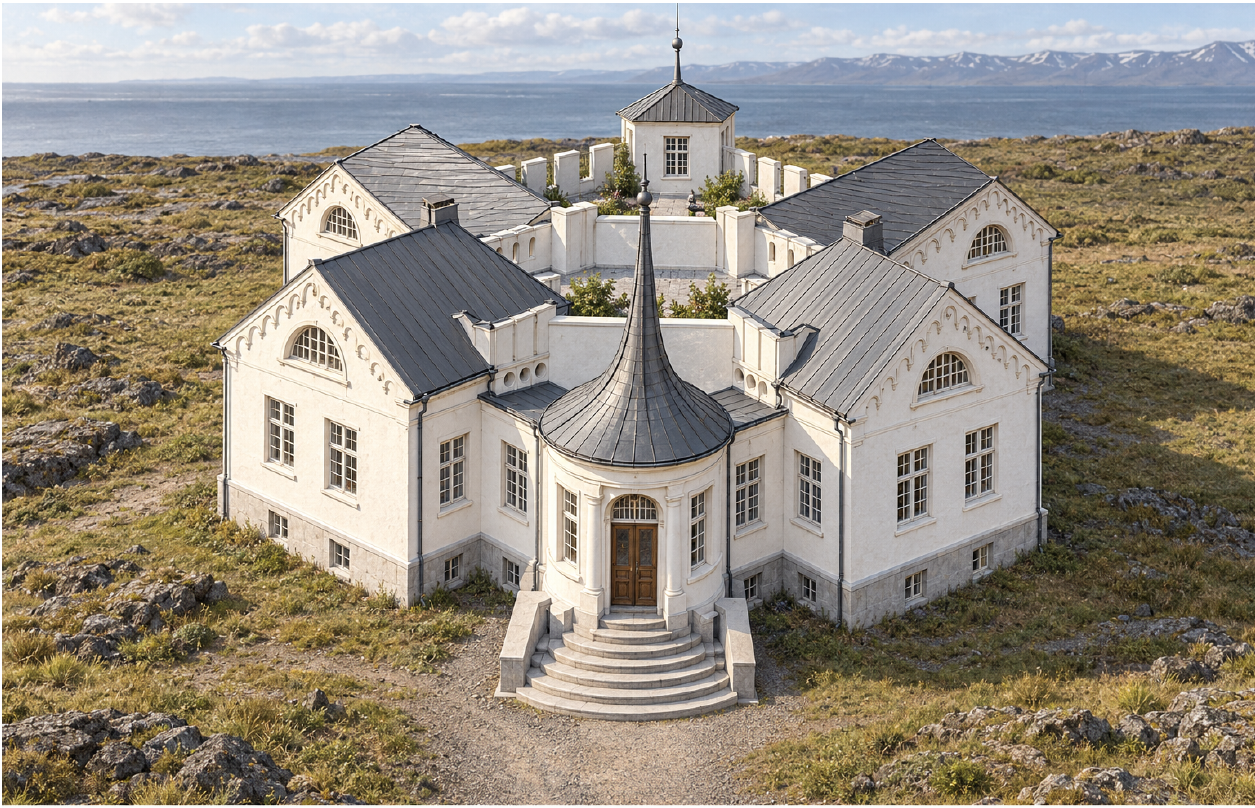 Skrauthýsið sem ekki varð á Skólavörðuholti