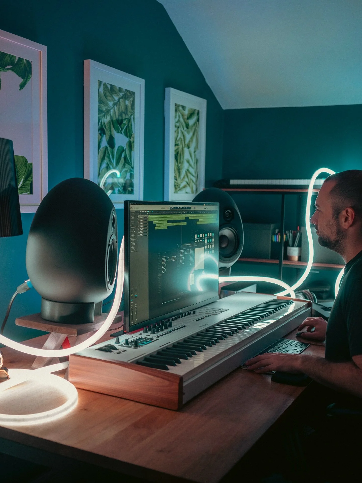 Look! I’m working. Such concentration on my face as I showdown with #logicpro #logicprox 
Working on my new release and even more in the background.
.
.
.
.
.
.
.
.
.
.
#music #musician #composer #producer #musicproducers #musicproducer #class