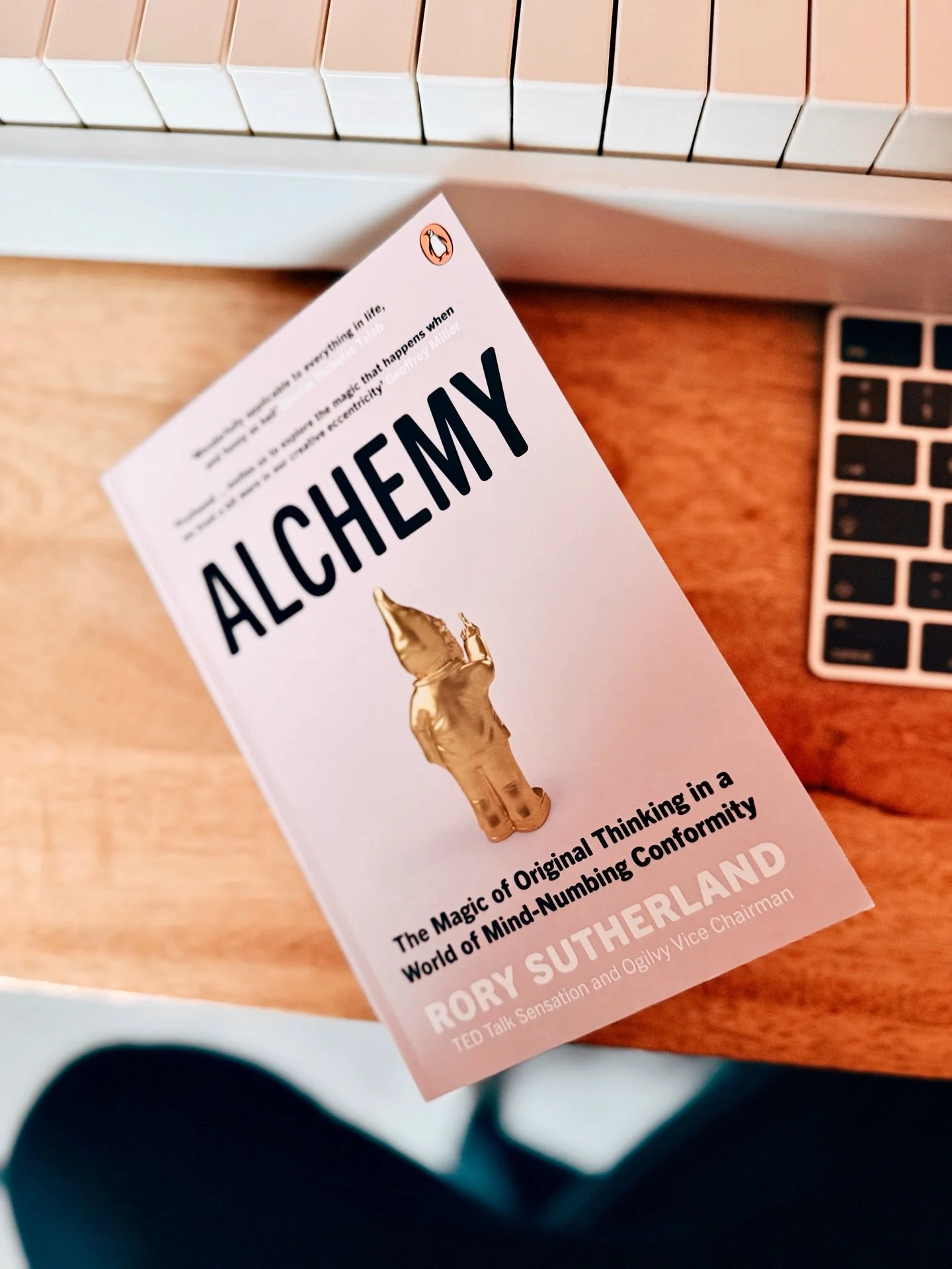 Some new reading. I do try to read but mostly I just acquire books that sit on a shelf and give the illusion of a bibliophile, but I&rsquo;m probably more a pseudo-intellectual. I know my limits. Haha. 

Anyway, I&rsquo;ve started this one, maybe onc