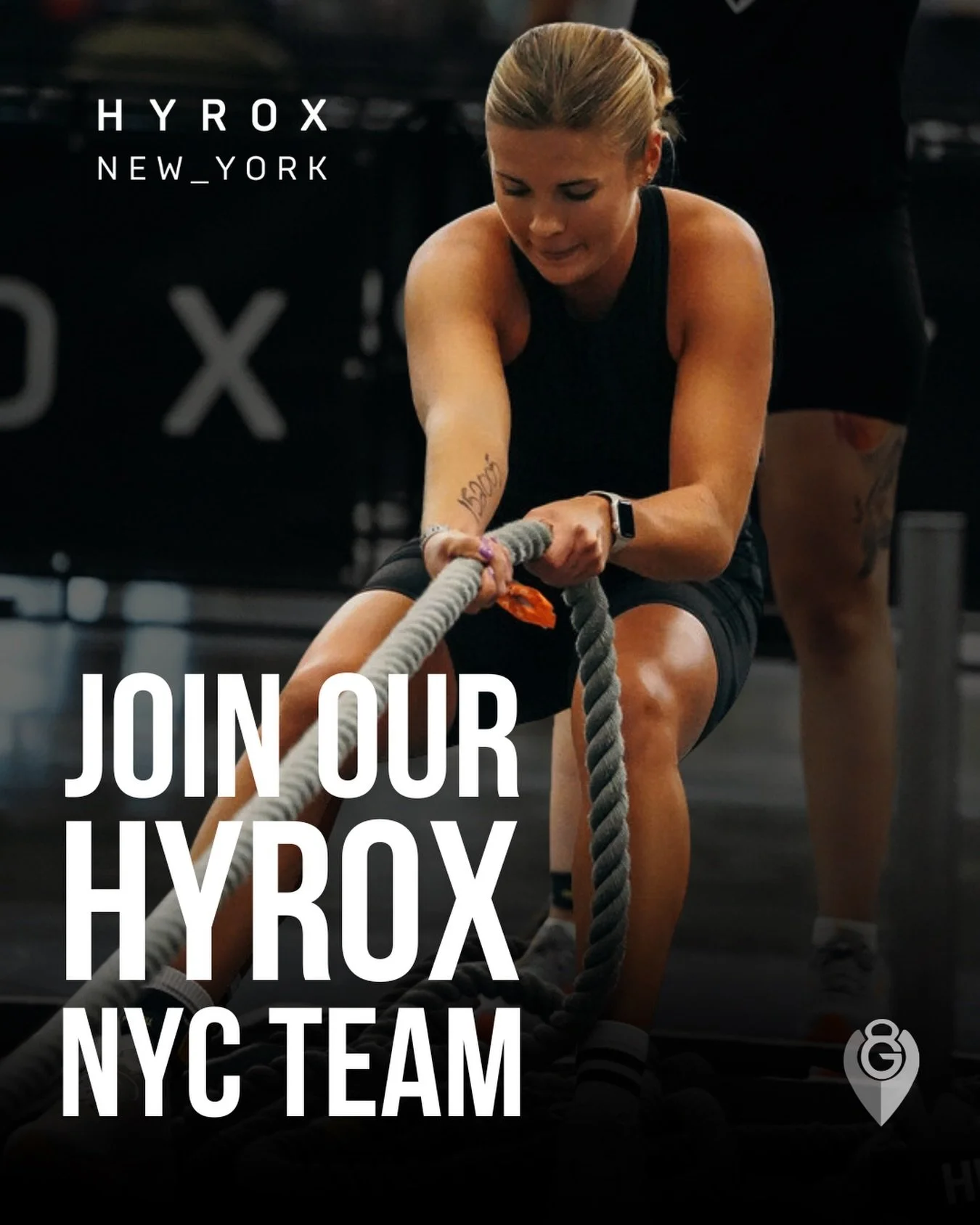 NYC. We&rsquo;re coming for you 😤

The PG crew is heading to HYROX and we&rsquo;re building a team that&rsquo;s ready to earn every meter, every sled push, every finish line.

Curious what HYROX is all about?
It&rsquo;s strength. It&rsquo;s enduranc