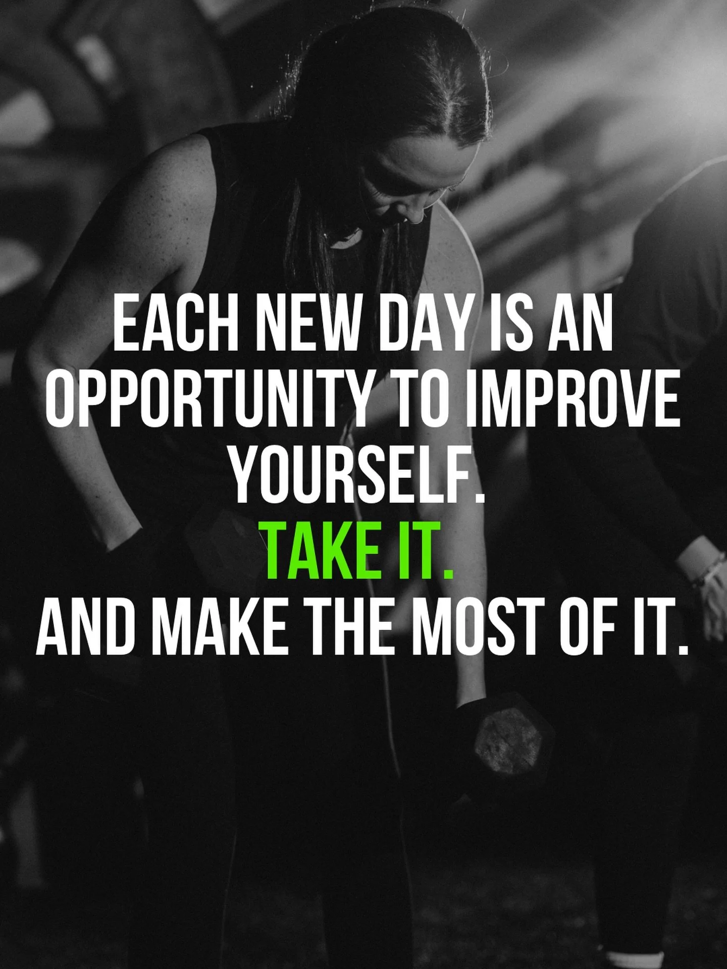 You&rsquo;ve got the opportunity...are you going to take it?
Show up, put in the work, and finish the month strong. LFG 💪🔥💚