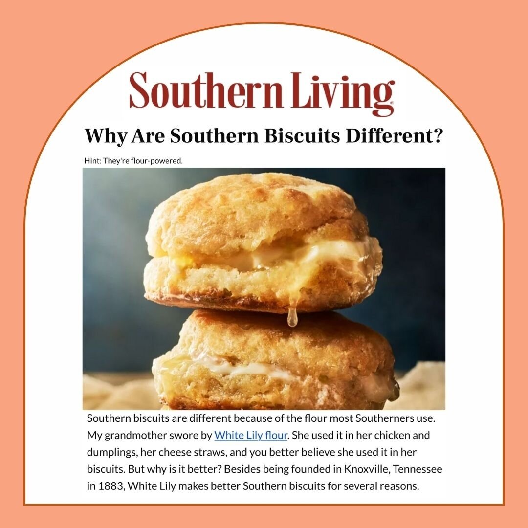 @southernlivingmag is dishing out all of the southern secrets to a good biscuit. Want to know a big one? Use @whitelily flour next time and you'll see why grandma's always right. 😉⁠
⁠
⁠
#southernliving #breakfastideas #countrylife #country #comfortf