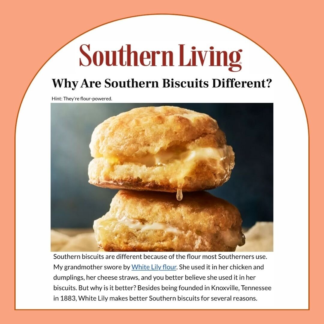 @southernlivingmag is dishing out all of the southern secrets to a good biscuit. Want to know a big one? Use @whitelily flour next time and you'll see why grandma's always right. 😉⁠
⁠
⁠
#southernliving #breakfastideas #countrylife #country #comfortf