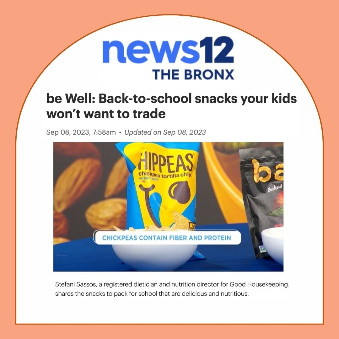 One thing we know -- your kids aren't going to share these @hippeas_snacks so make sure to buy extra for yourself! @stefanisassos shares nutritious back-to-school snack options on @news12bx that are just too good to trade. ⁠
⁠
⁠
#parents #family #par