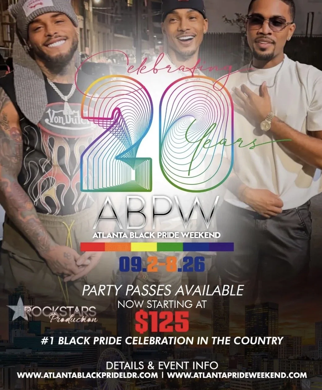 Atlanta-black-pride-fest flier