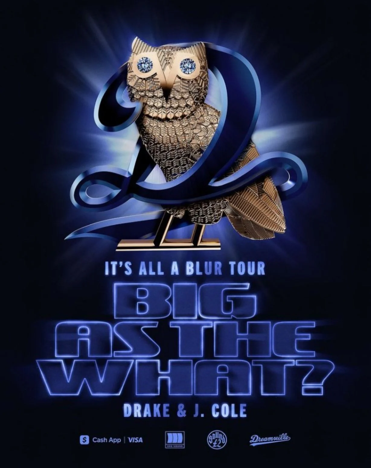 Drake Drops Bombshell : 'It's All a Blur - Big as the What?” 2024 Tour w/ J. Cole