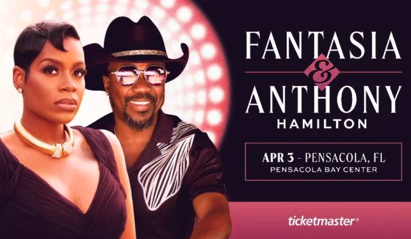 Fantasia and Anthony Hamilton in Pensacola, FL