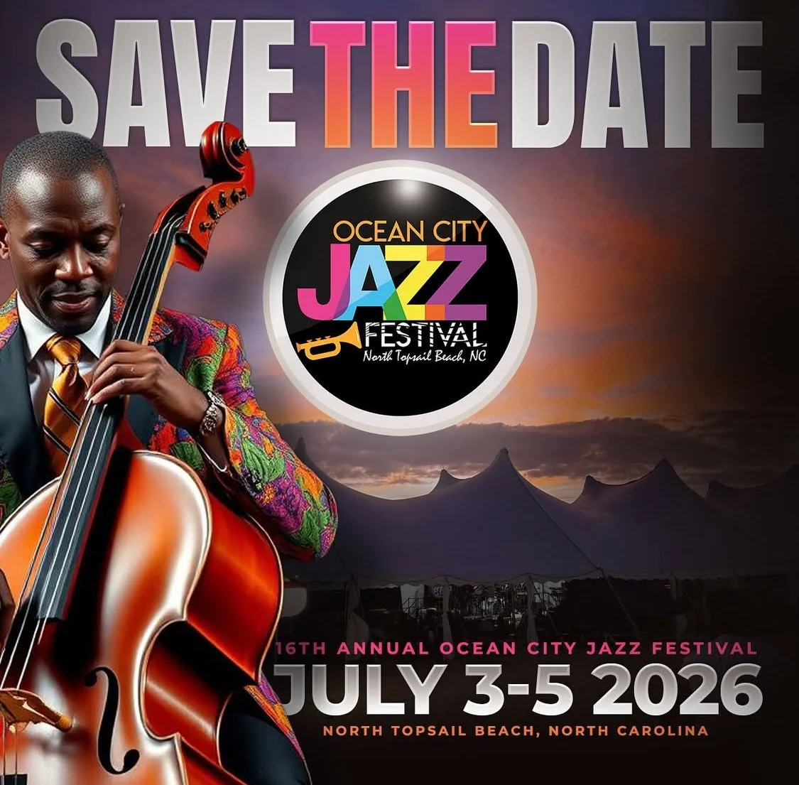 Ocean City Jazz Festival in Topsail Island, NC — — A Vibe Called Fest