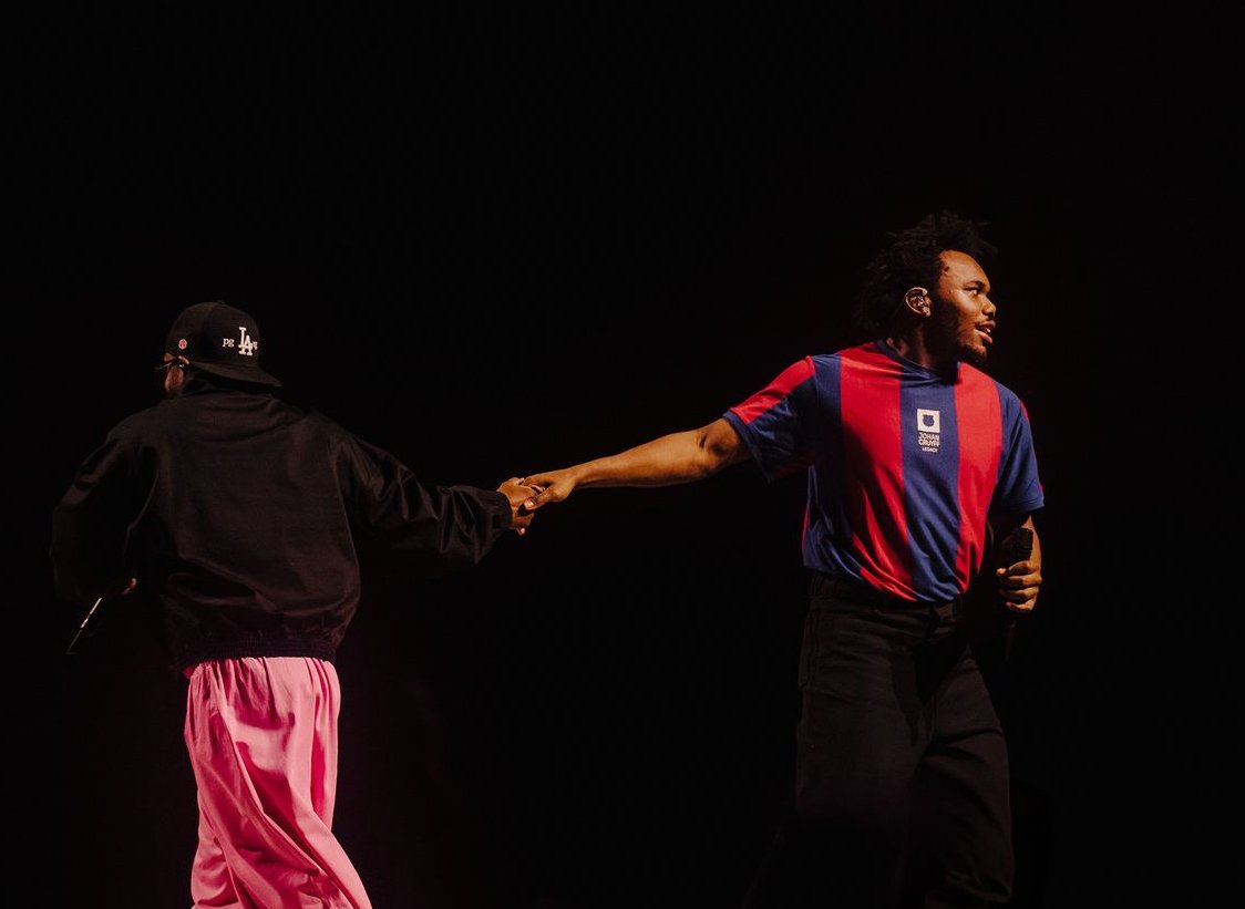 Kendrick Lamar and Baby Keem at Bonaroo 2023, Image by Roger Ho