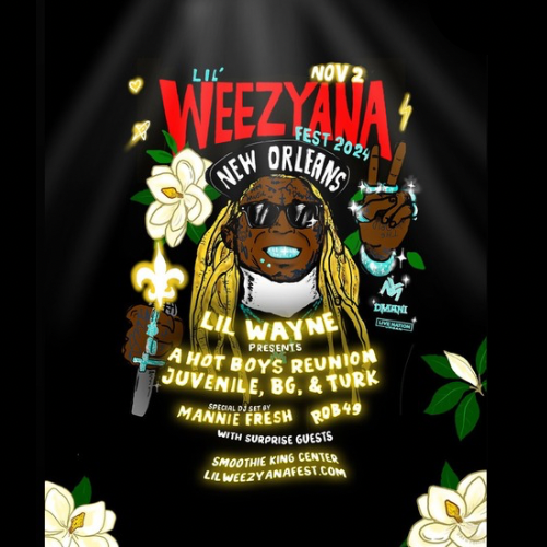 2024 Lil-weeyana-fest-new-Orlean flier