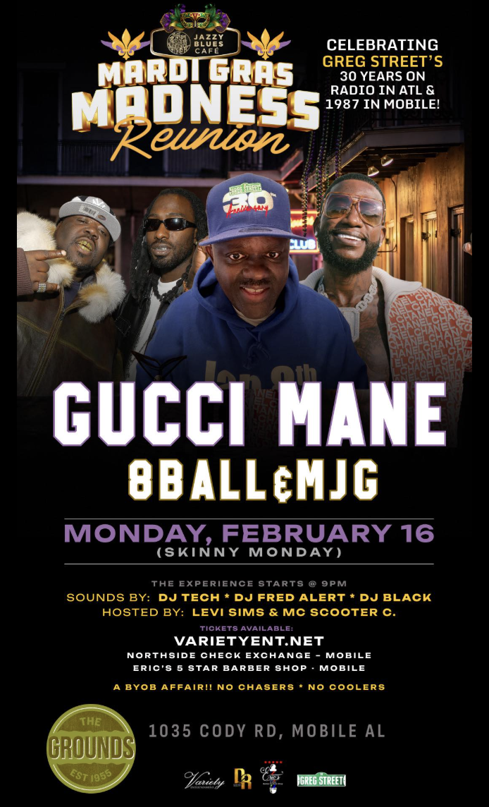 Mardi Gras Madness Reunion-mobile-alabama flier