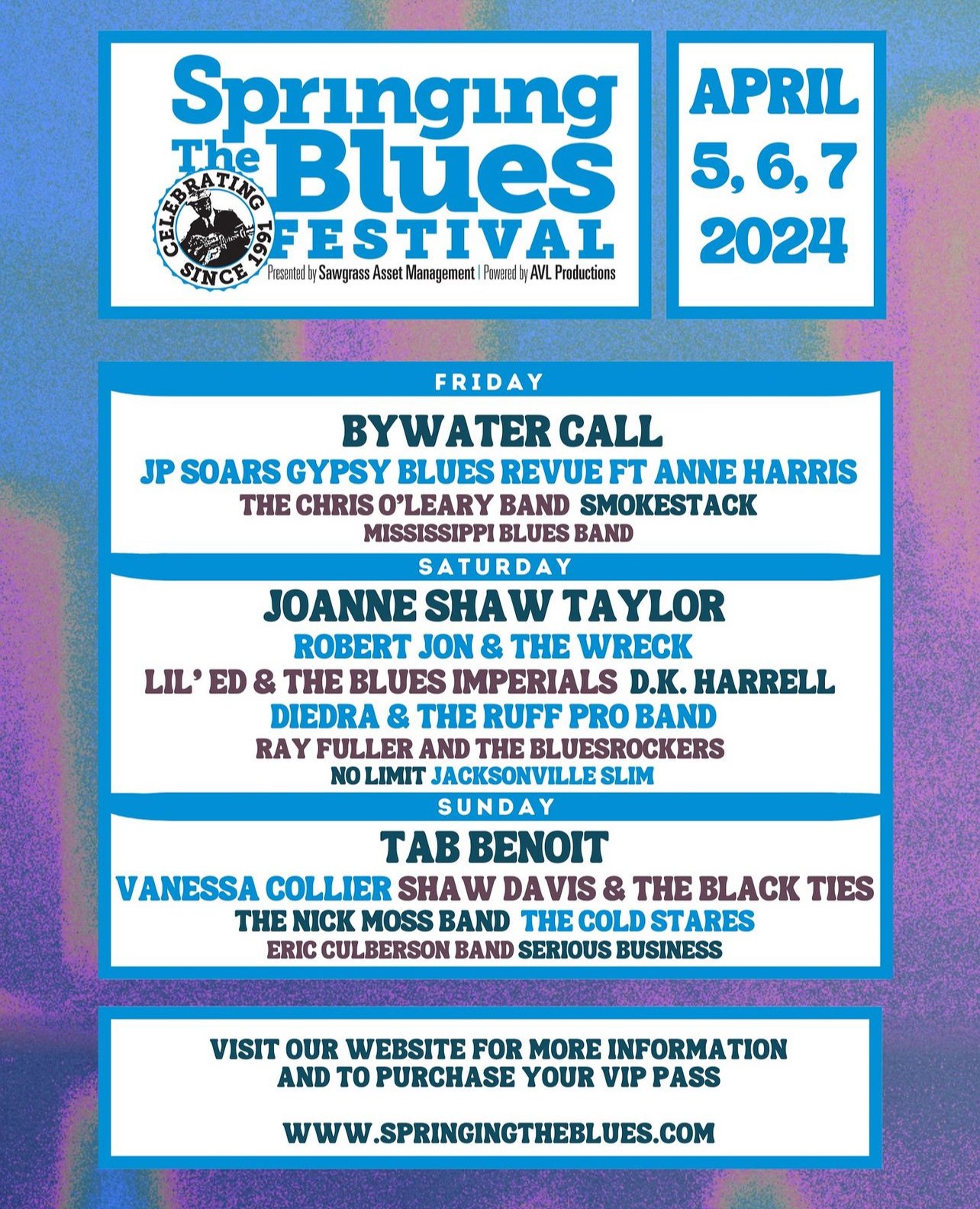Springing the Blues Festival in Jacksonville, FL — A Vibe Called Fest