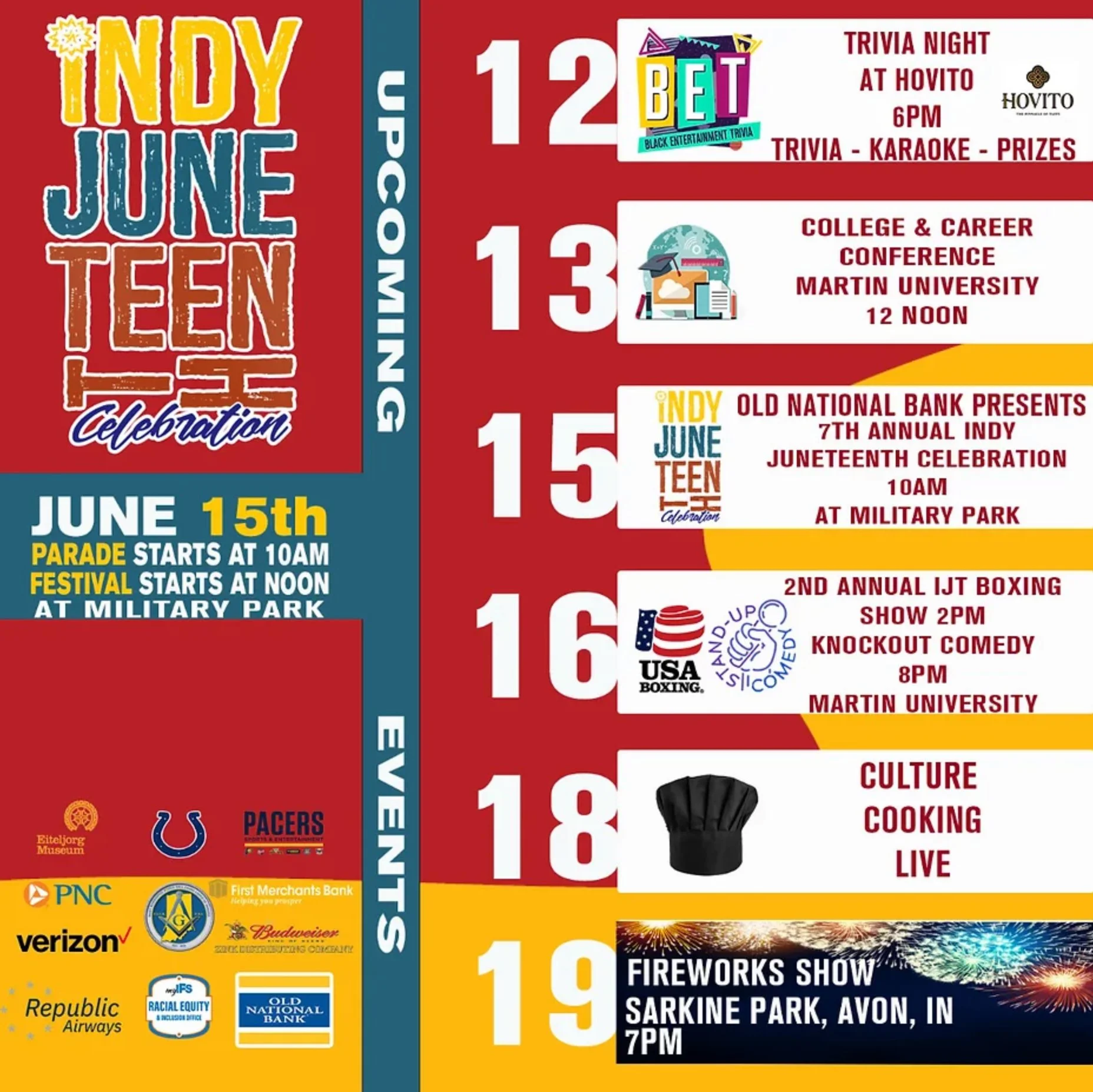   Indy Juneteenth Week of Events  