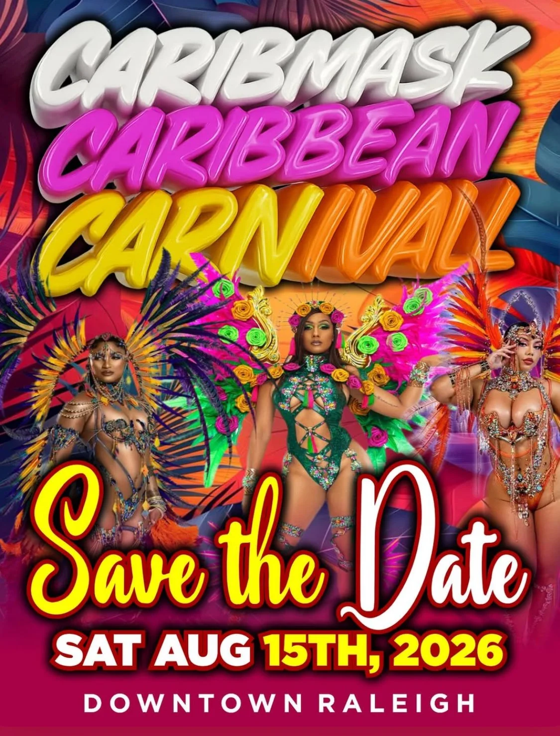caribmask-carnival-raleigh nc flier