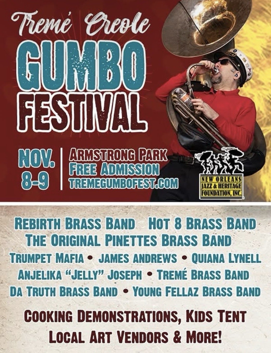 treme-creole-gumbo-festival flier