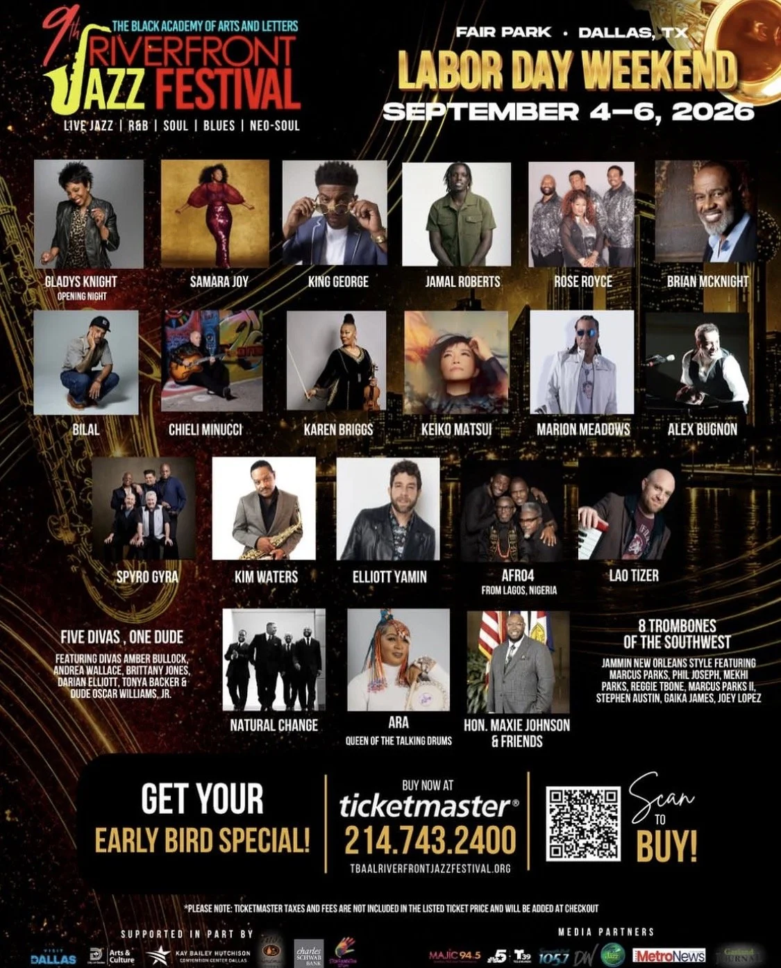 Riverfront-jazz-festival-Dallas-texas flier
