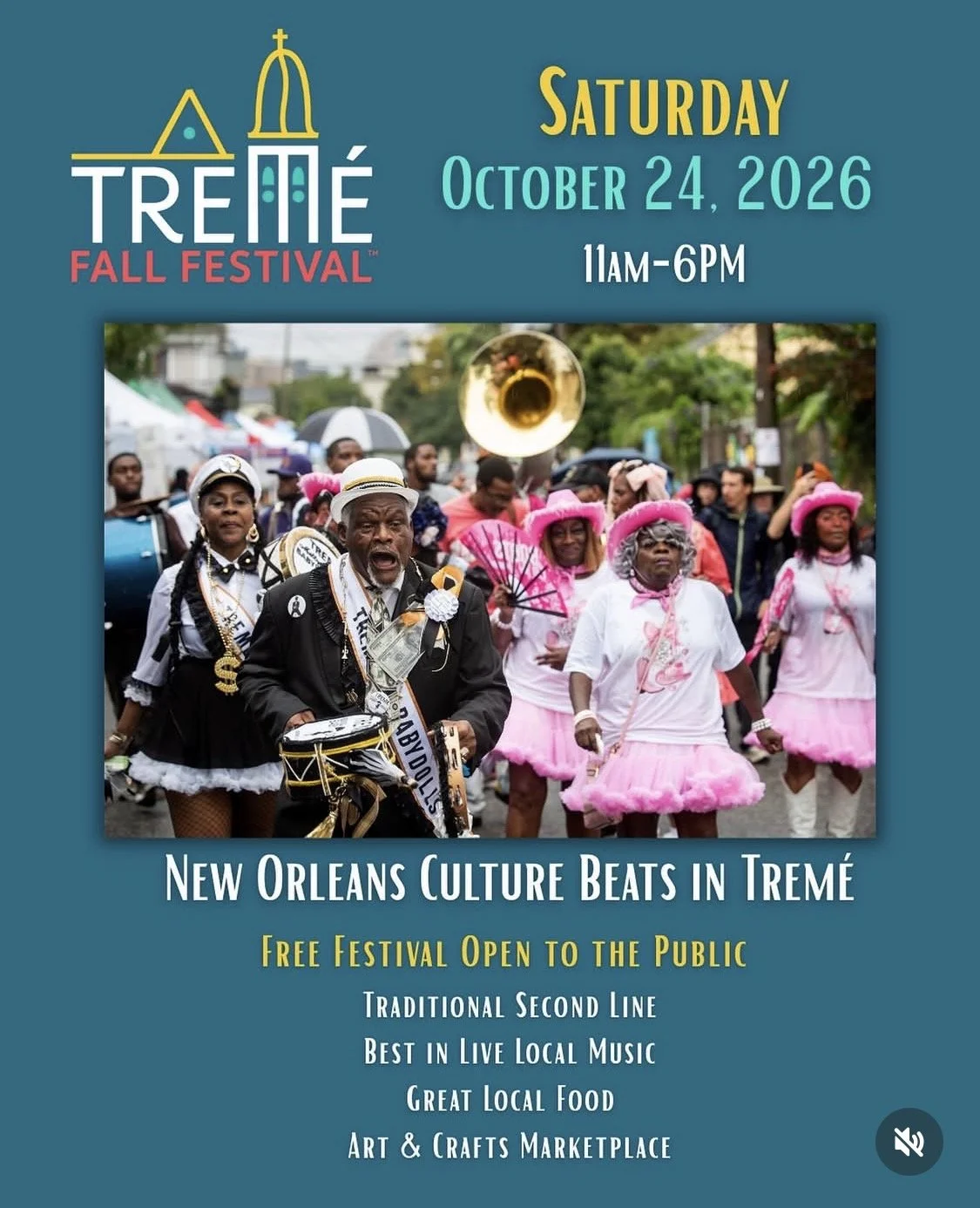 2026-Treme-fest-New-Orleans flier