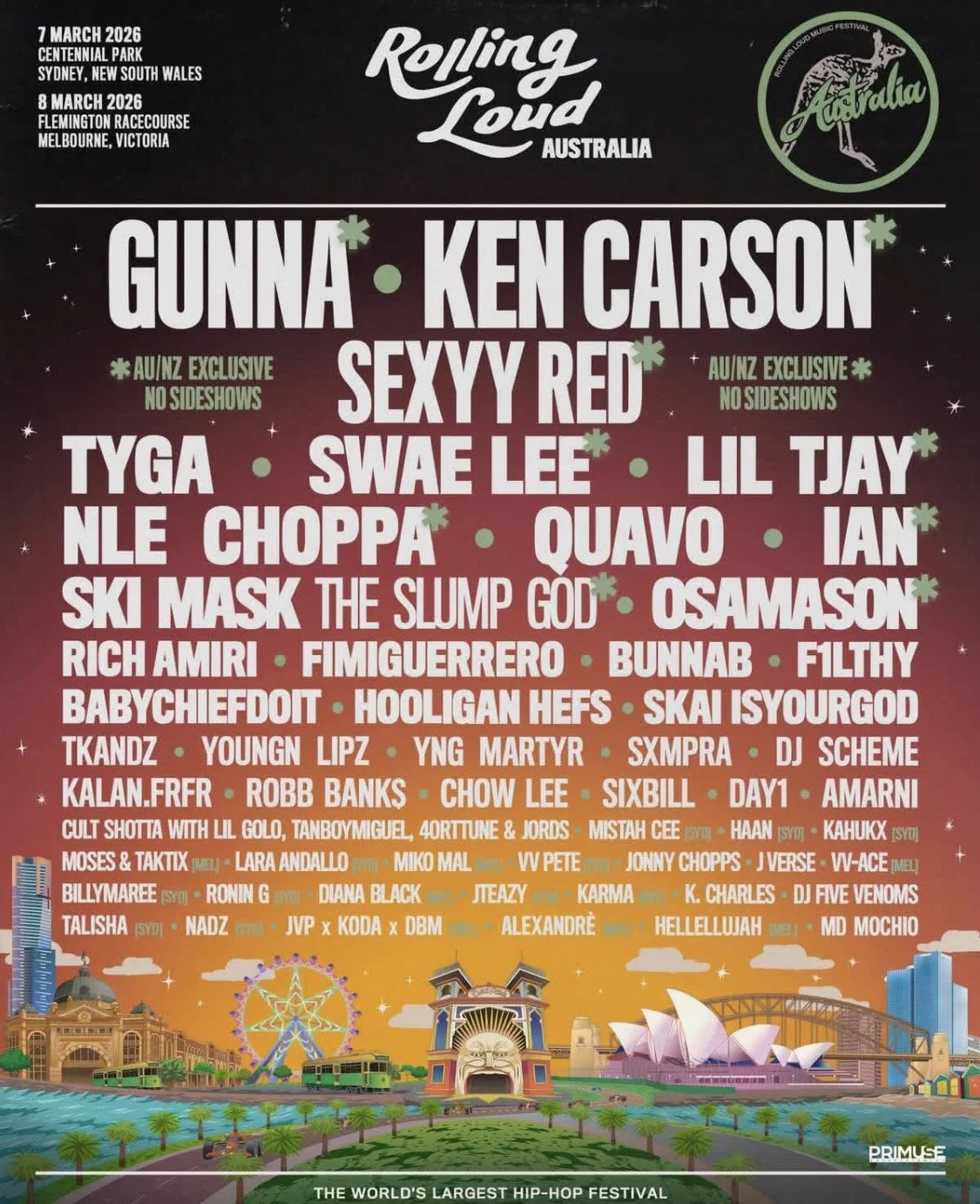 rolling-loud-australia flier