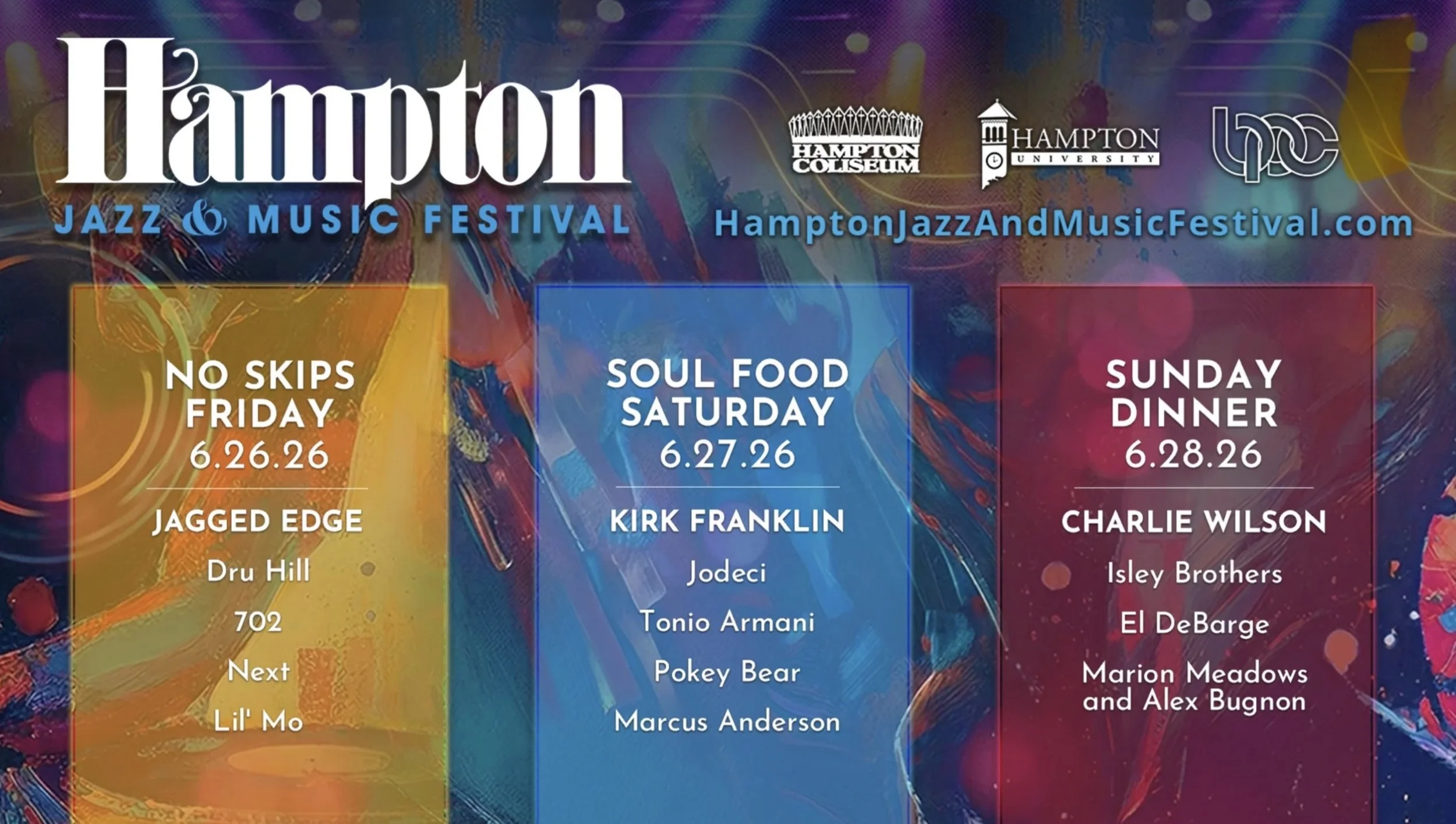 2026-Hampton-VA-Jazz-Music-Festival lineup
